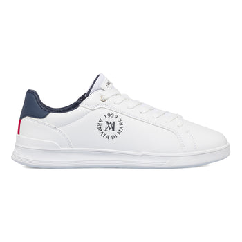 Sneakers bianche off-white da uomo con logo laterale Armata di Mare, Sneakers Uomo, SKU m114001648, Immagine 0